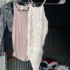 Elegant Lace Women’s Top - Cream